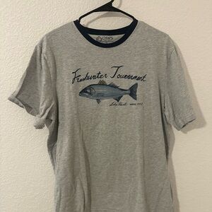 Chaps Gray Freshwater Tournament Tee